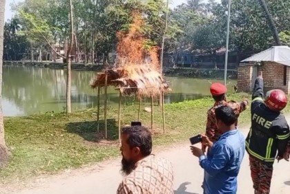 শৈলকুপায় জাতীয় দুর্যোগ প্রস্তুতি দিবস পালন