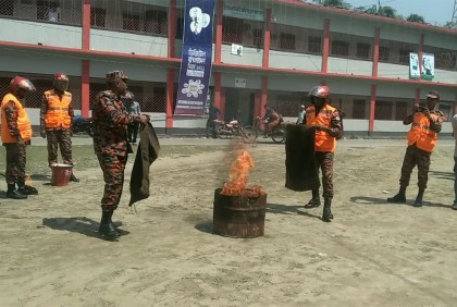 বাগেরহাটে জাতীয় দুর্যোগ প্রস্তুতি দিবস পালিত