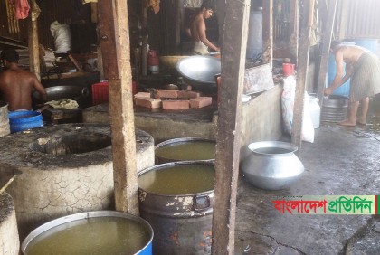 কালিয়াকৈরে খাবার হোটেল মিষ্টির দোকান অস্বাস্থ্যকর