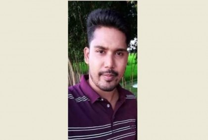 ট্রাকের চাকায় পিষ্ট হয়ে যুবক নিহত
