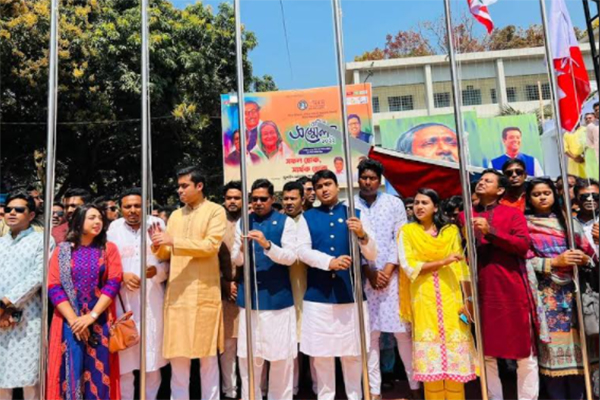 সিংড়া উপজেলা ছাত্রলীগের সভাপতি জুয়েল, সম্পাদক হারুন