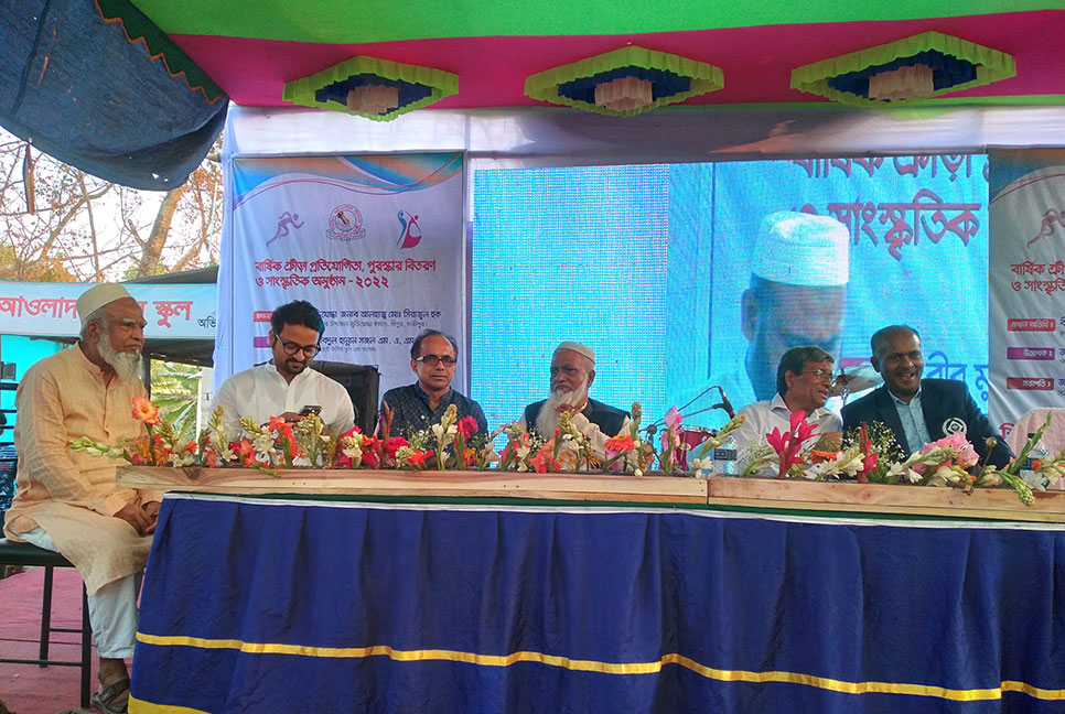 শ্রীপুরে শিরিন আওলাদ মডেল স্কুলে বার্ষিক ক্রীড়া ও সাংস্কৃতিক অনুষ্ঠান

