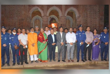 ঐতিহাসিক কান্তজিউ মন্দির
পরিদর্শন করলেন শিক্ষামন্ত্রী 