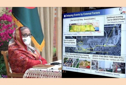 শাহজালাল বিমানবন্দরের সম্প্রসারণ কাজ ত্বরান্বিত করার তাগিদ প্রধানমন্ত্রীর

