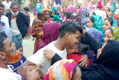 লক্ষ্মীপুরে গরুর ঘর থেকে গৃহবধূর ঝুলন্ত লাশ উদ্ধার, শ্বশুর পলাতক