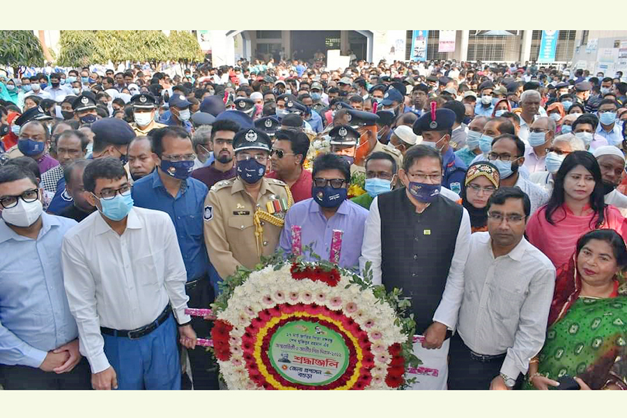 বগুড়ায় বর্ণিল আয়োজনে বঙ্গবন্ধুর জন্মদিন উদযাপন