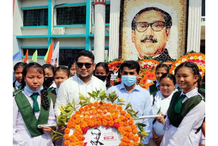 হালুয়াঘাটে বঙ্গবন্ধুর জন্মদিন পালিত