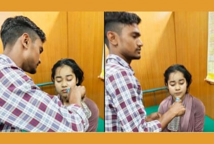 আদালতে জয় হলো ভালোবাসার, স্বামীর কোলে জ্ঞান হারালেন স্ত্রী


