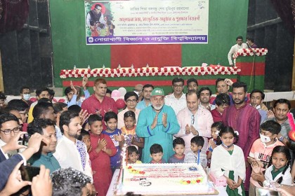 নোবিপ্রবিতে জাতির পিতার জন্মবার্ষিকী এবং জাতীয় শিশু দিবস উদযাপিত