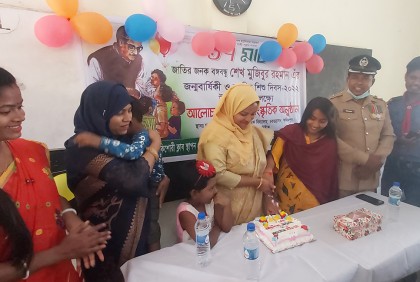 বঙ্গবন্ধুর জন্মদিনে চরভদ্রাসনে কিশোর-কিশোরী ক্লাবের নানা আয়োজন
