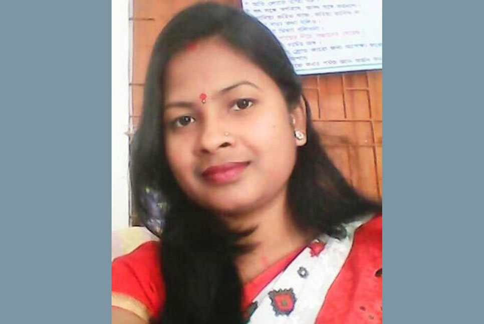 শ্রীমঙ্গলে স্কুল শিক্ষিকার মৃত্যুর ঘটনায় মামলা, স্বামী আটক