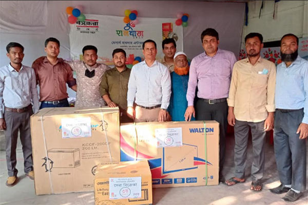 ভালুকায় বসুন্ধরা সিমেন্টের হালখাতা অনুষ্ঠিত