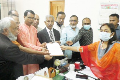 নিত্যপণ্যের মূল্যবৃদ্ধির প্রতিবাদে বিএনপির স্মারকলিপি প্রদান