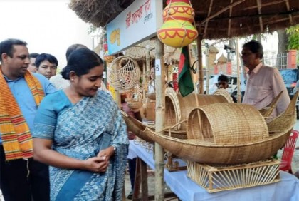 মুজিব শতবর্ষে টুঙ্গিপাড়ায় লোকজ মেলা