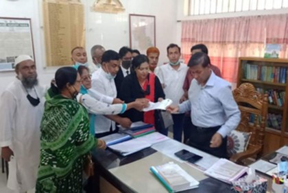 দ্রব্যমূল্য বৃদ্ধির প্রতিবাদে নেত্রকোনায় বিএনপির স্মারকলিপি