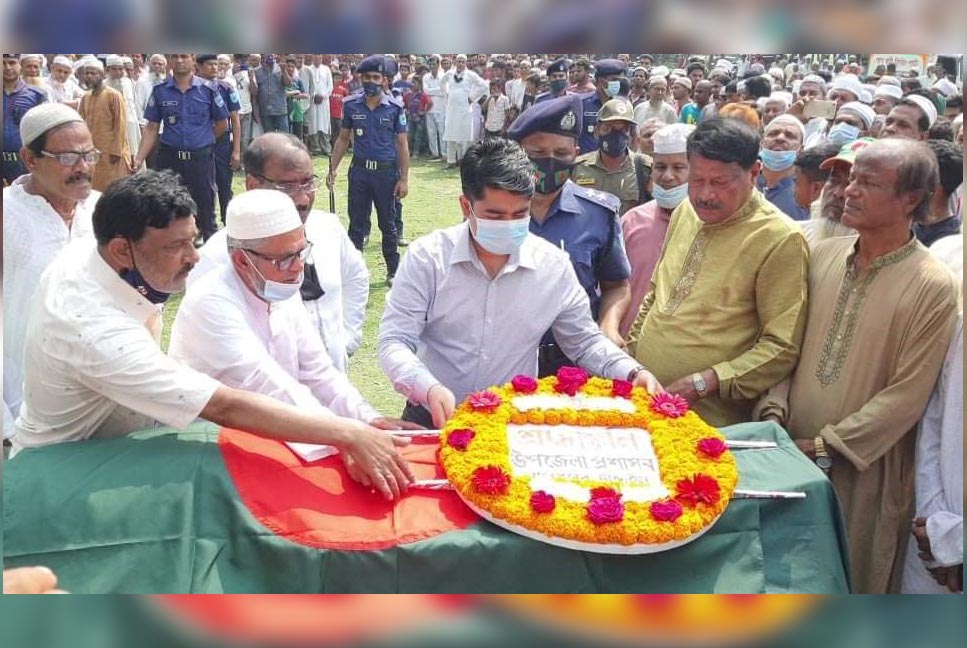 নাগরপুরে রাষ্ট্রীয় মর্যাদায় বীর মুক্তিযোদ্ধা মুলতানের দাফন সম্পন্ন 

