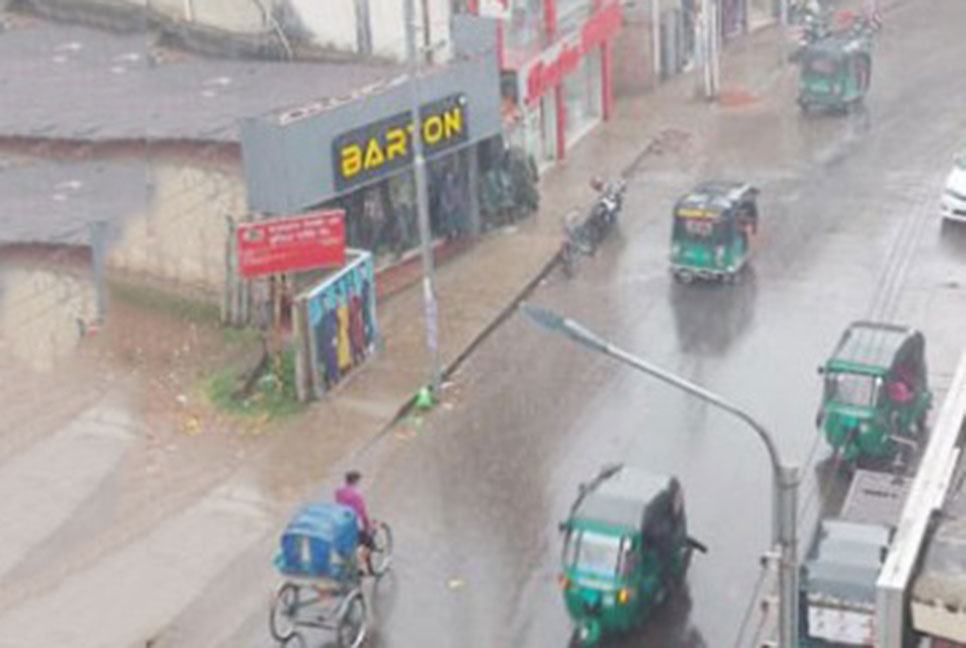 সিলেটে চৈত্রের দাবদাহে এক পশলা বৃষ্টি

