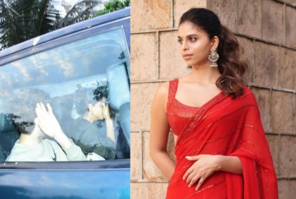 ক্যামেরা দেখে মুখ ঢাকলেন শাহরুখকন্যা, সঙ্গে কে এই অজ্ঞাত যুবক?