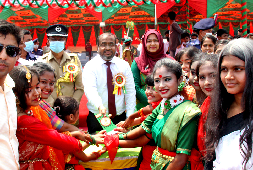 দিনাজপুরে মহান স্বাধীনতা দিবস উদযাপন