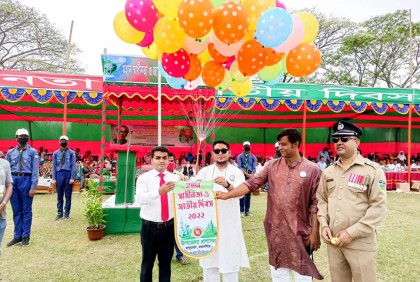 হালুয়াঘাটে মহান স্বাধীনতা ও জাতীয় দিবস উদযাপন 