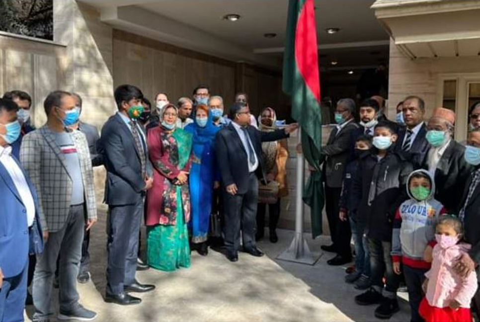 ইরানে বাংলাদেশ দূতাবাসে মহান স্বাধীনতা দিবস উদযাপিত