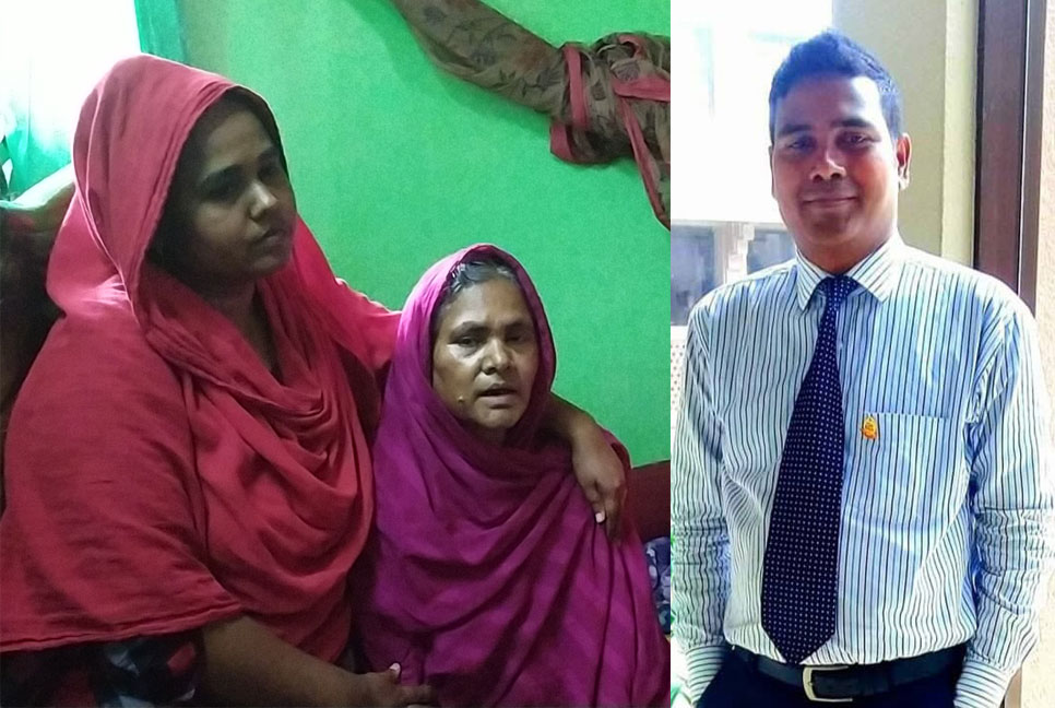 গ্রামের বাড়ি থেকে সন্তানদের জন্য দুধ আর আনা হলো না ডা. বুলবুলের