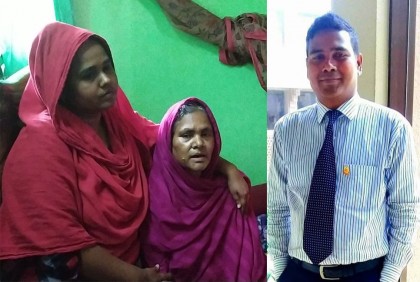 গ্রামের বাড়ি থেকে সন্তানদের জন্য দুধ আর আনা হলো না ডা. বুলবুলের