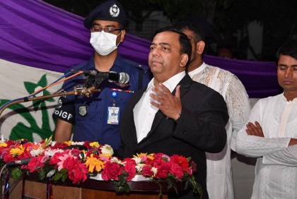 বঙ্গবন্ধুর মহাকাব্যিক নেতৃত্বে বাংলাদেশ স্বাধীন হয়েছে : আইজিপি 

