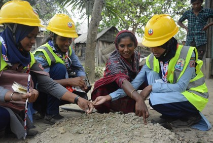 মিঠামইনে স্কাউট ক্যাম্পে ঘূর্ণিঝড় মোকাবিলা প্রশিক্ষণ