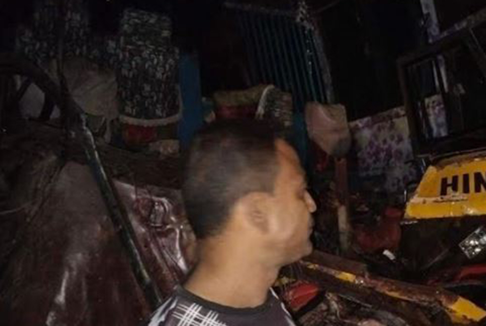 রাজবাড়ীতে সড়ক দুর্ঘটনায় নারী নিহত