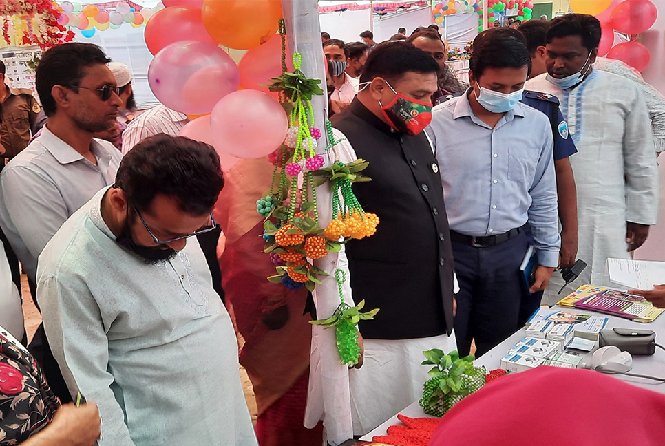 নাসিরনগরে দিনব্যাপী উন্নয়ন মেলা 