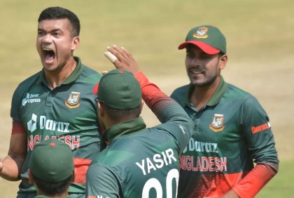 ওয়ানডে বোলিং: র‌্যাংকিংয়ে শীর্ষে দশে সাকিব, ৩৪ তাসকিন