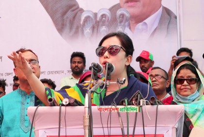 আন্দোলন করে ২০২৩ সালে সুষ্ঠু নির্বাচন আদায় করে নেব :  রুমিন ফারহানা 

