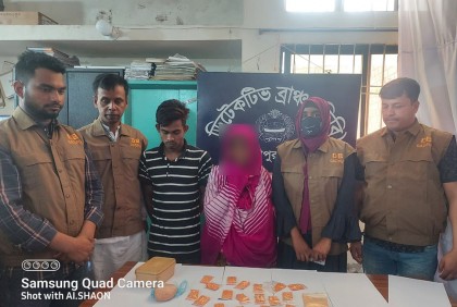 ৬ হাজার ইয়াবা উদ্ধার, নারীসহ দুইজন গ্রেফতার