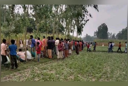 স্ত্রীকে কুপ্রস্তাব, মেঝে খুঁড়ে উদ্ধার হলো যুবকের লাশ