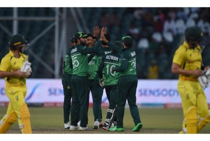 অস্ট্রেলিয়ার বিপক্ষে ওয়ানডে সিরিজ জিতল পাকিস্তান