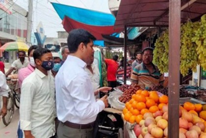 গুরুদাসপুরে দ্রব্যমূল্য নিয়ন্ত্রণে বাজার মনিটরিং, জরিমানা
