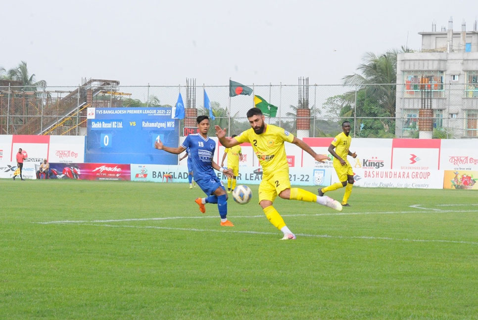 শেখ রাসেল-রহমতঞ্জ ড্র