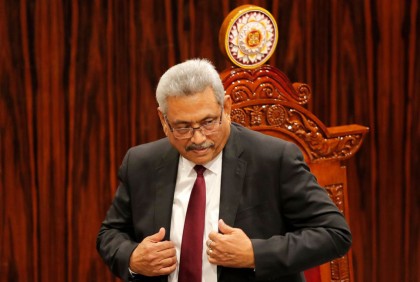 সংখ্যাগরিষ্ঠতা নেই, তবুও পদত্যাগ করছেন না শ্রীলঙ্কার প্রেসিডেন্ট