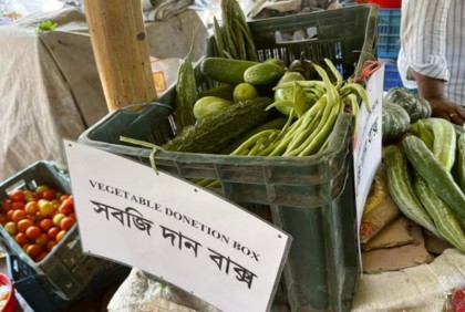সামর্থ্যহীনদের জন্য কায়সারের ‘বিনামূল্যের সবজির বাক্স’