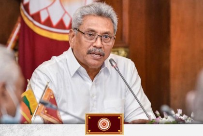 পদত্যাগে অস্বীকৃতি শ্রীলঙ্কার প্রেসিডেন্ট গোতাবায়ার