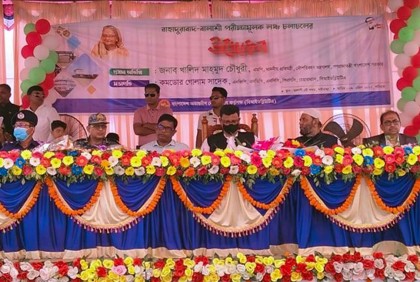 বালাসী-বাহাদুরাবাদ নৌ রুটে পরীক্ষামূলক লঞ্চ চলাচল উদ্বোধন