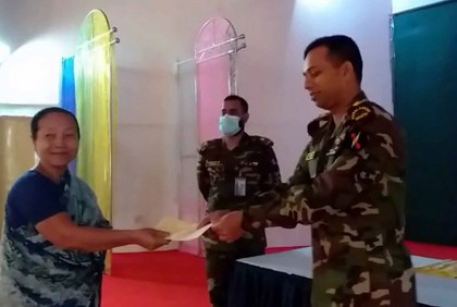 বৈসাবি উপলক্ষে অস্ত্রসমর্পণকারী শান্তিবাহিনীর পরিবারের মাঝে নগদ অর্থ বিতরণ