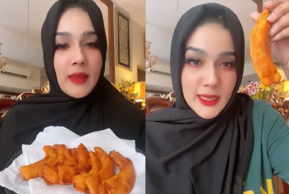 মিষ্টি কুমড়া দিয়ে মাহির ‌‘মেগুনি’ (ভিডিও)