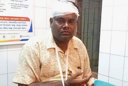 আসামি ধরতে গিয়ে পুলিশ আহত