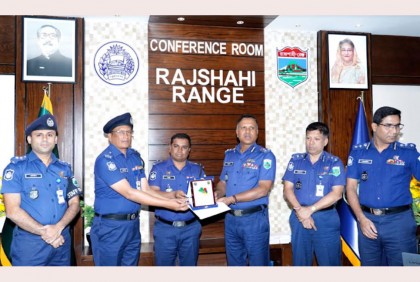 আবারও রাজশাহী রেঞ্জে শ্রেষ্ঠ ওসি আলমগীর জাহান