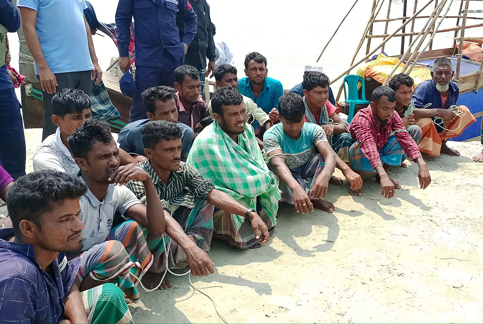 লক্ষ্মীপুরে ১৫ জেলের কারাদণ্ড 