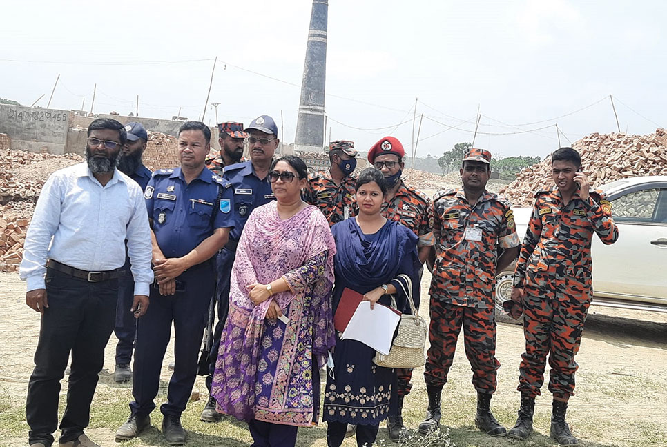 দু’টি ইটভাটায় ভ্রাম্যমাণ আদালতের অভিযানে জরিমানা