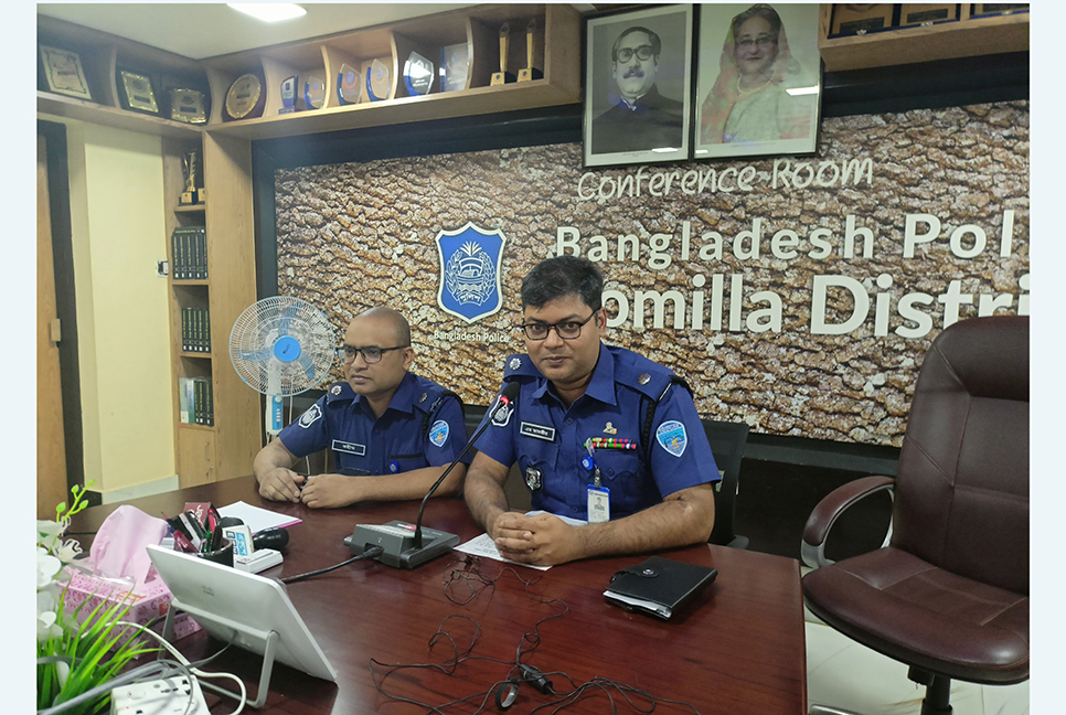 কুমিল্লায় ১৫ মাসে ২১০৮ জন সাজাপ্রাপ্ত পলাতক আসামি গ্রেফতার