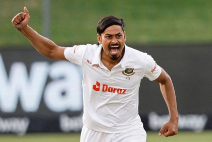 র‌্যাঙ্কিংয়ে তাইজুলের দুই ধাপ উন্নতি

